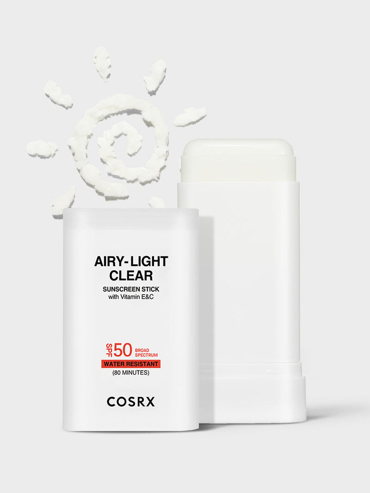 COSRX AIRY-LIGHT OIL CONTROL CLEAR SUNSCREEN STICK SPF 50 Y3