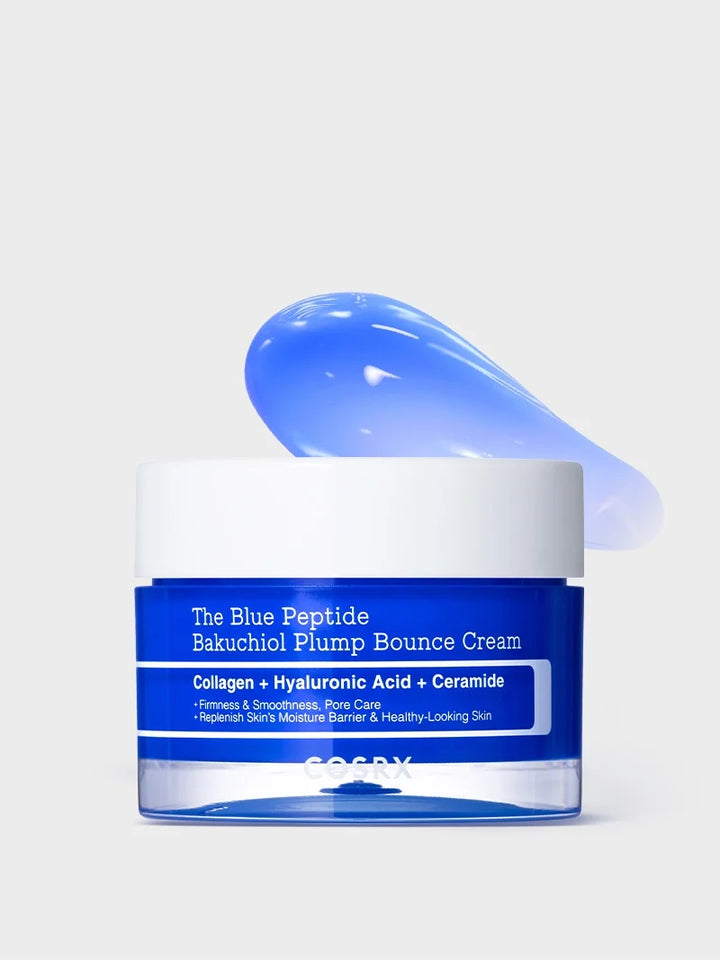 COSRX The Blue Peptide Bakuchiol Plump Bounce Cream X7