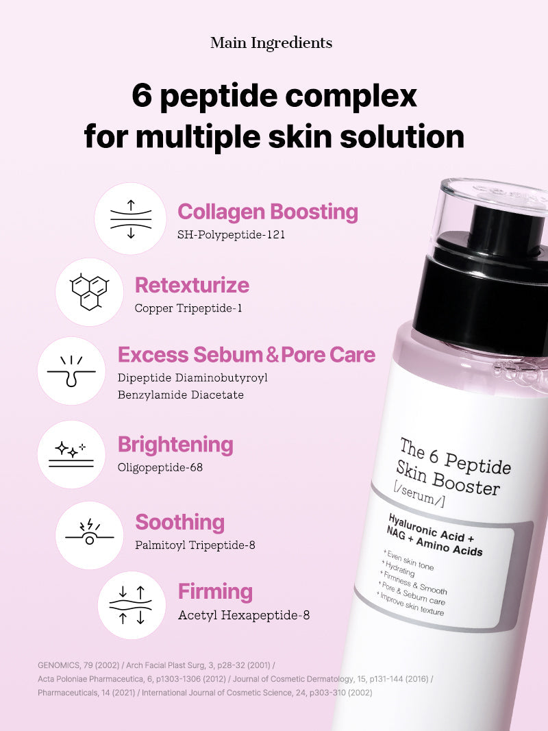 The 6 Peptide Skin Booster Serum - 2 Pack