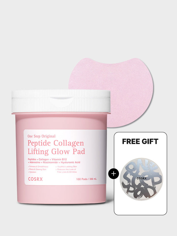 One Step Original Peptide Collagen Lifting Glow Pad W1